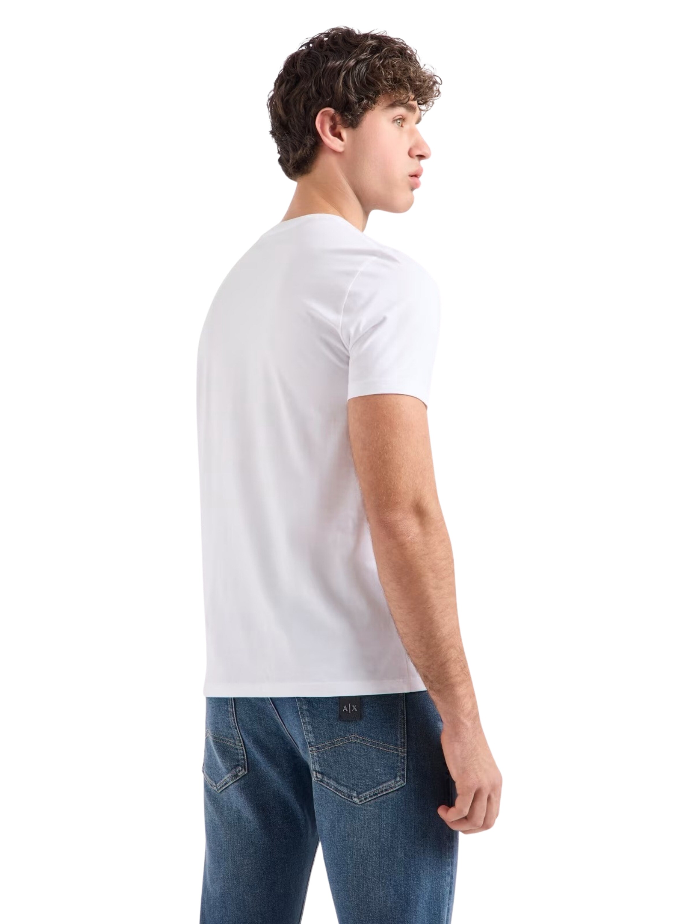 T-Shirt ARMANI EXCHANGE en blanc