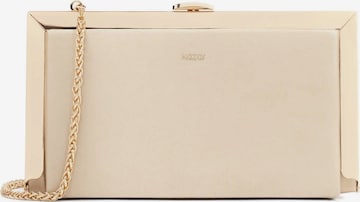 Kazar - Bolso de noche en beige: frente