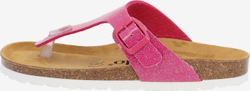 Palado T-Bar Sandals 'Kos Orion' in Pink