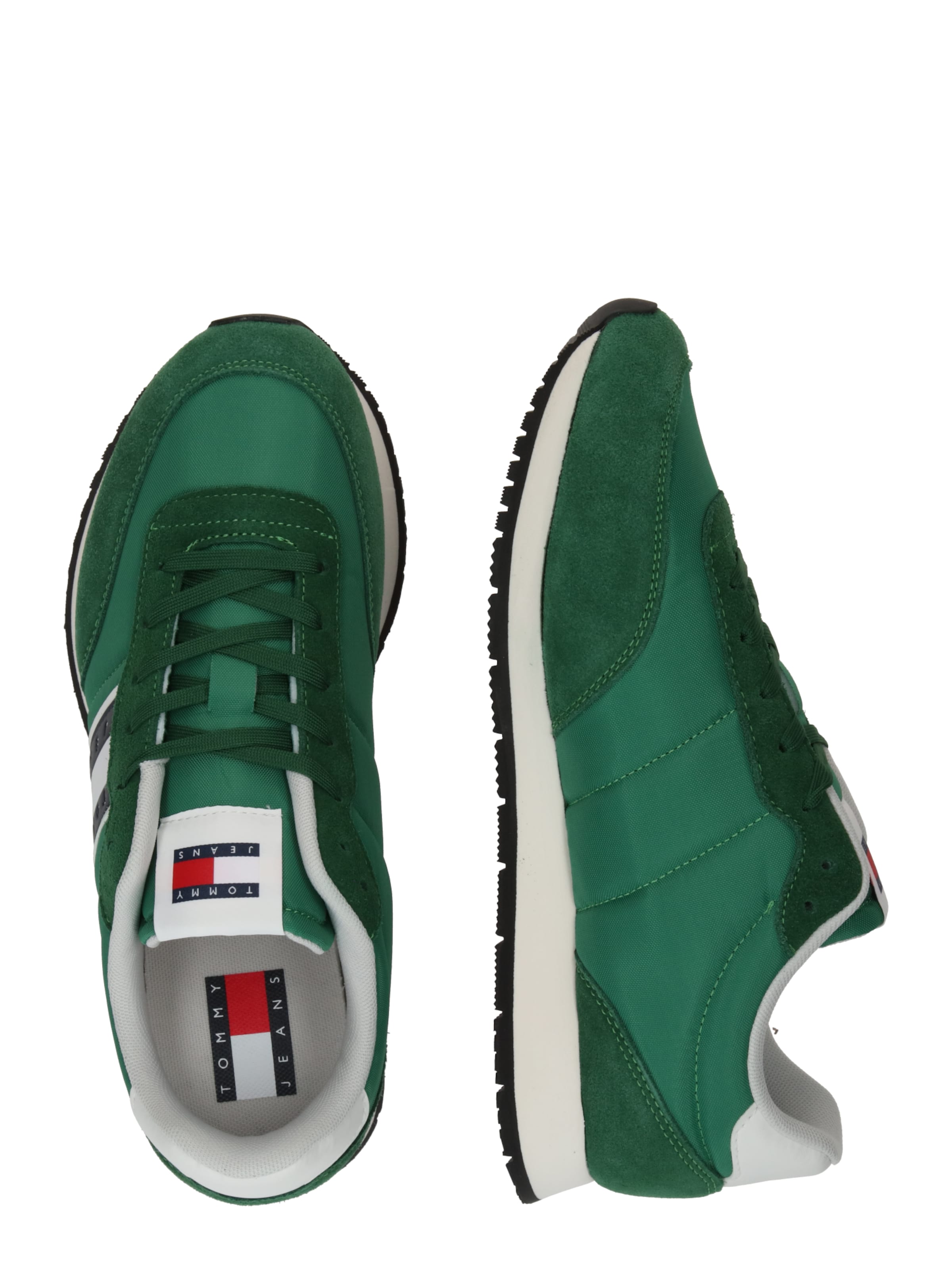 Tommy Jeans Σνίκερ χαμηλό 'Essential' σε πράσινο