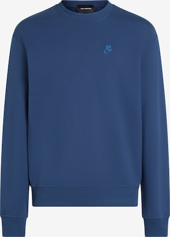 Karl LagerfeldSweater majica 'Kameo' - plava boja: prednji dio