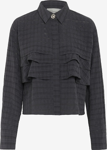 Chemisier 'Ayo Nilla' KAREN BY SIMONSEN en gris : devant