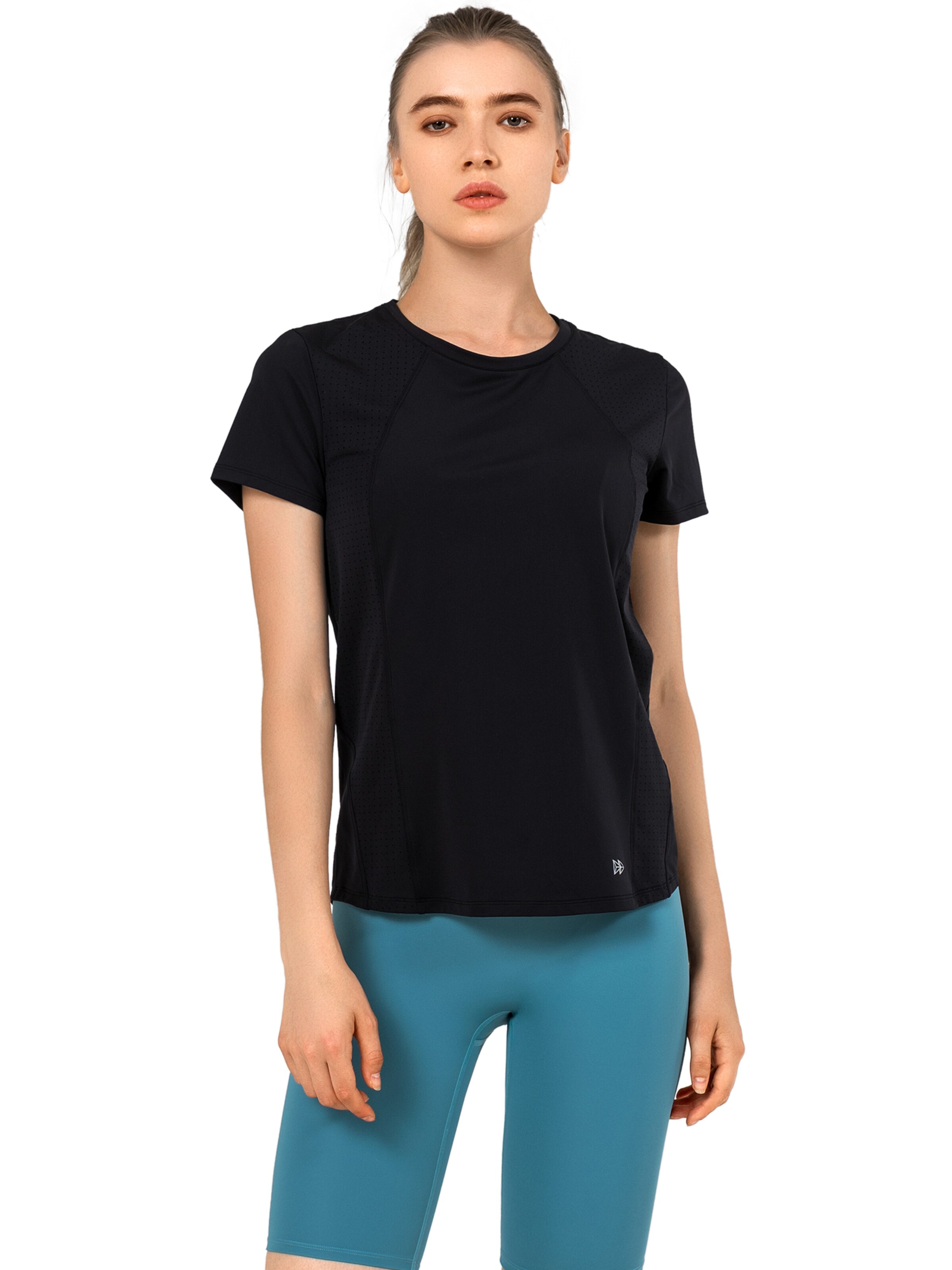 Yvette Shirt 'Alice' in Black