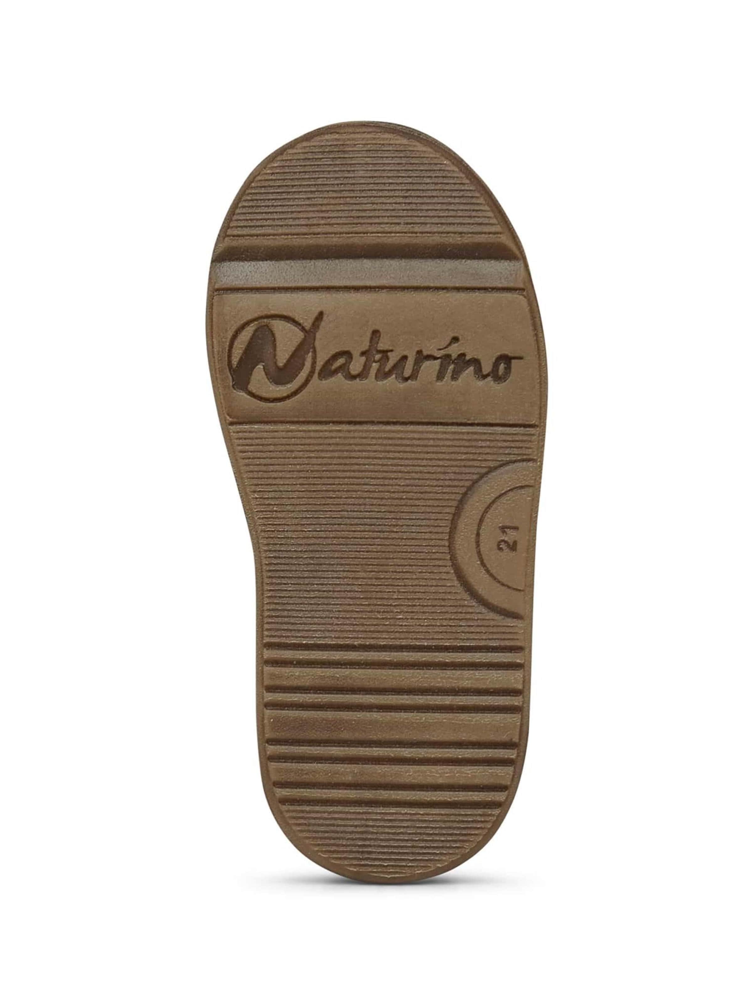NATURINO Sneakers 'DORD' in Bruin