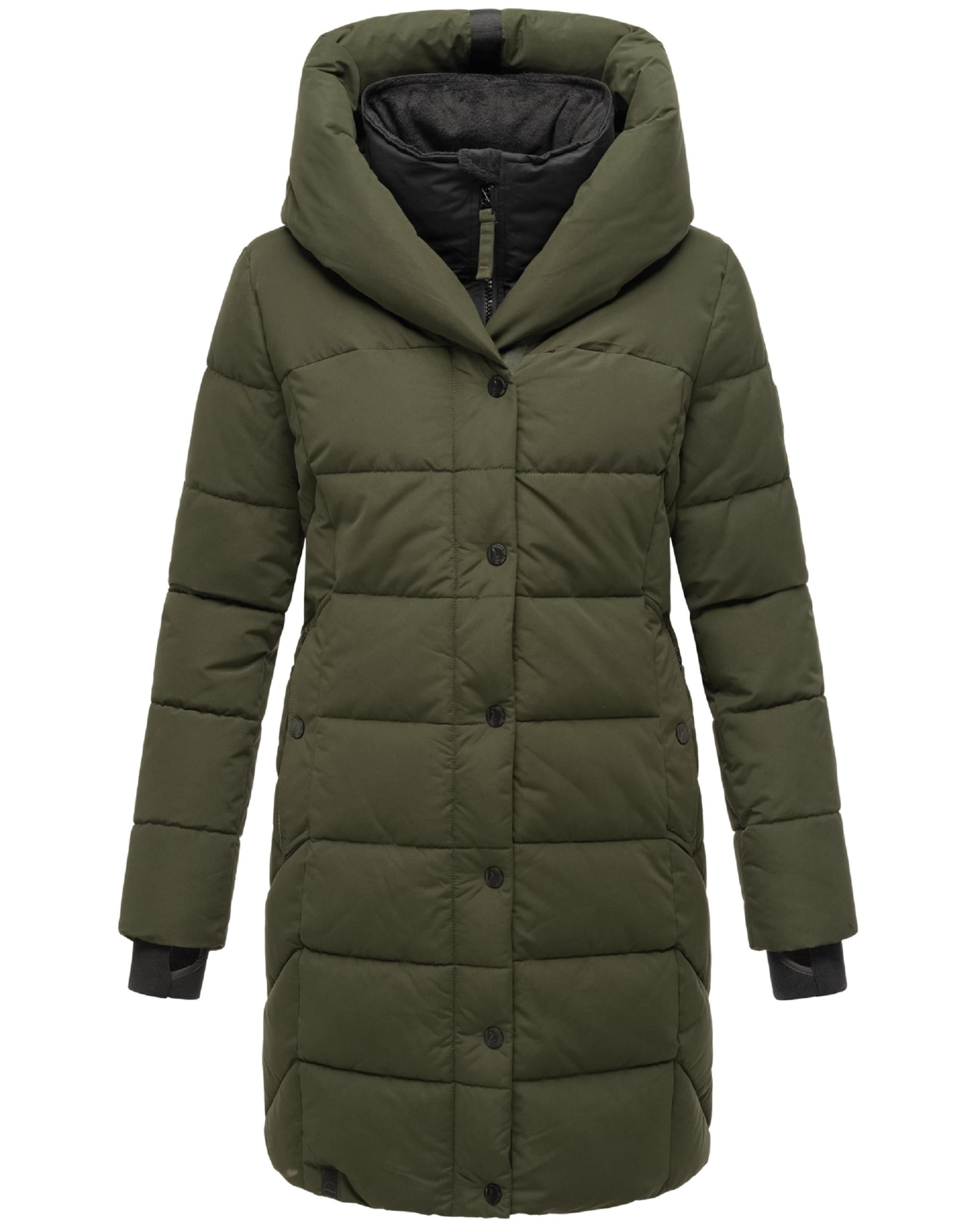 Palton de iarnă 'Knutschilein' de la NAVAHOO pe verde: față