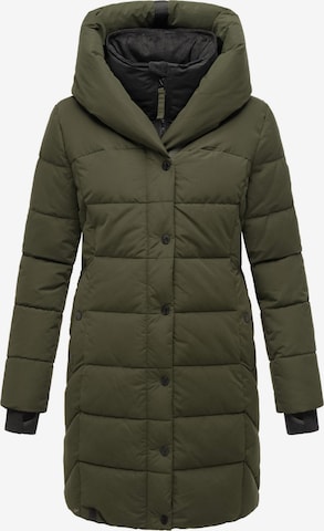 Cappotto invernale 'Knutschilein' di NAVAHOO in verde: frontale