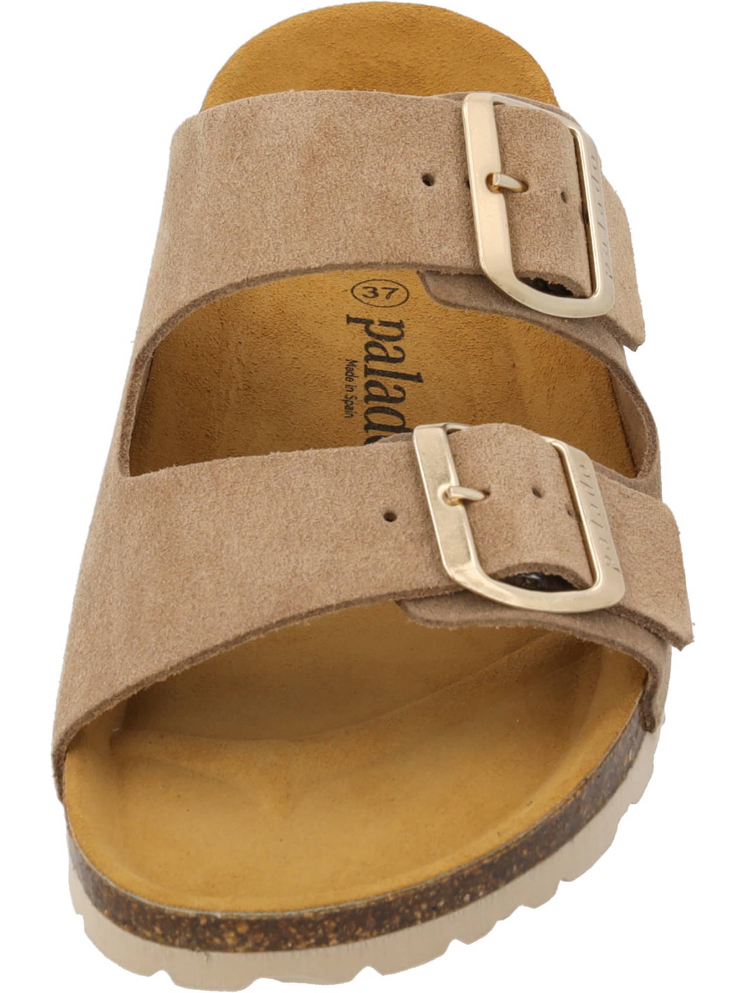 Palado Muiltjes 'Palado Korfu Suede Premium Leather' in Beige