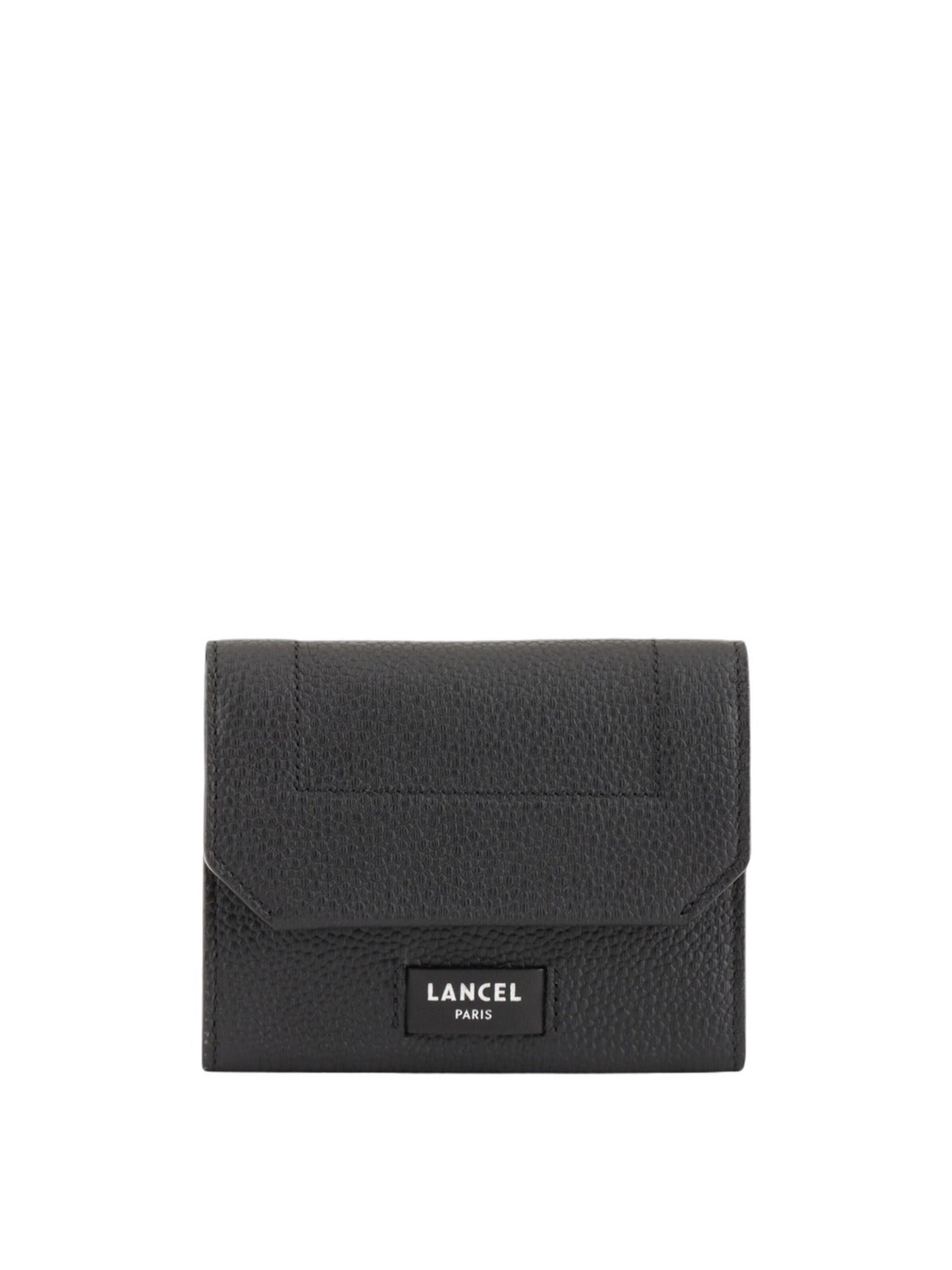 Porte-monnaies 'Portefeuille M Ninon Noir' Lancel en noir : devant