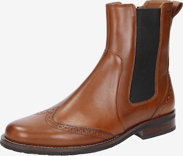 SIOUX Chelsea boots 'Petrunja-706' in Bruin: voorkant