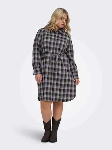 ONLY Carmakoma - Vestido en gris: frente
