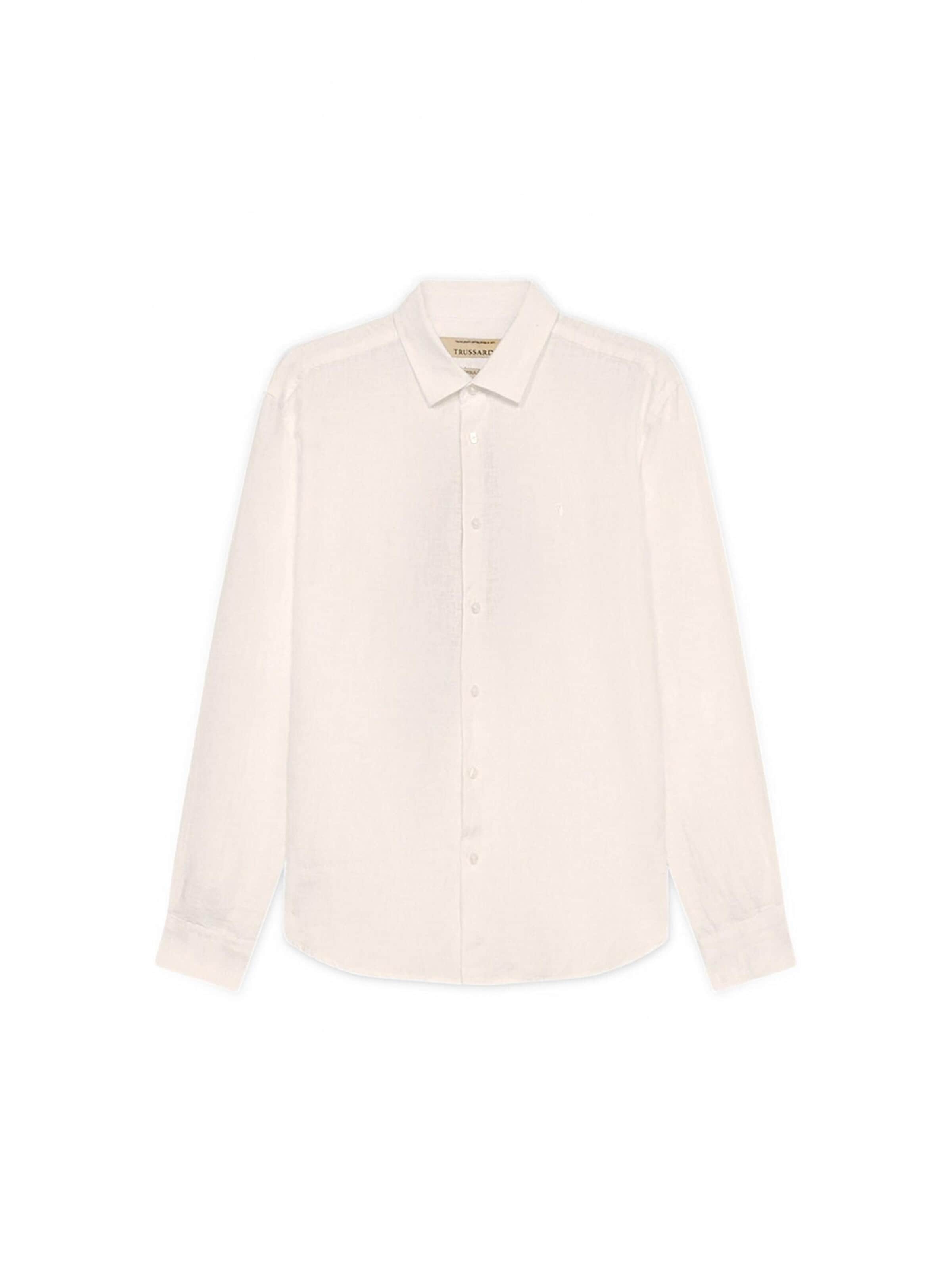 Trussardi Camisa en XL en blanco, Vista del producto