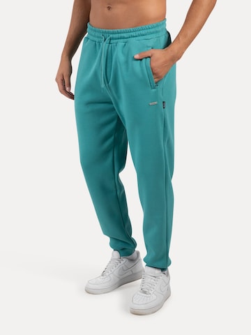 Smilodox Tapered Ilyas Casual Classic Pants in Blau