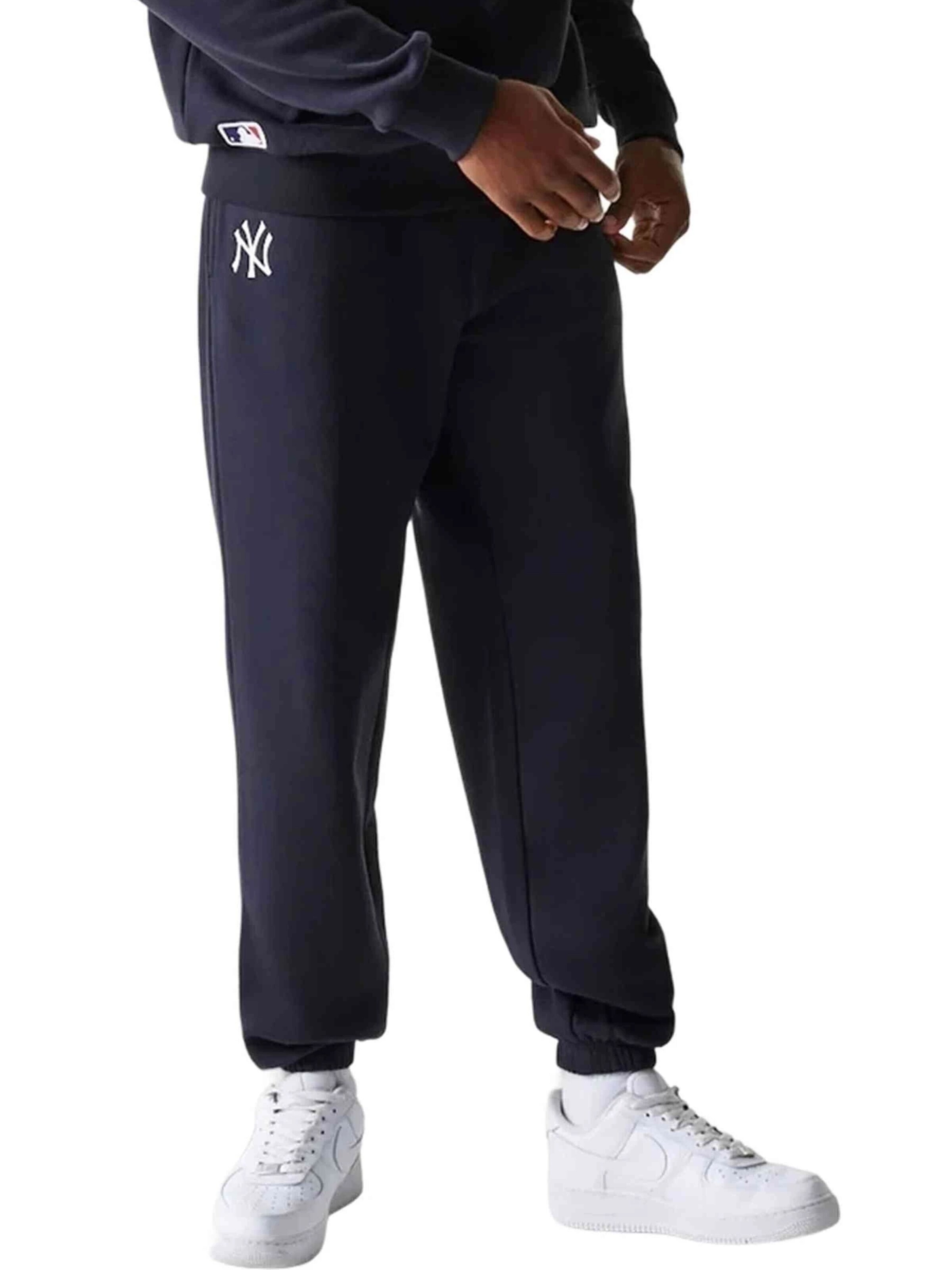 NEW ERA - regular Pantalón deportivo en azul: frente