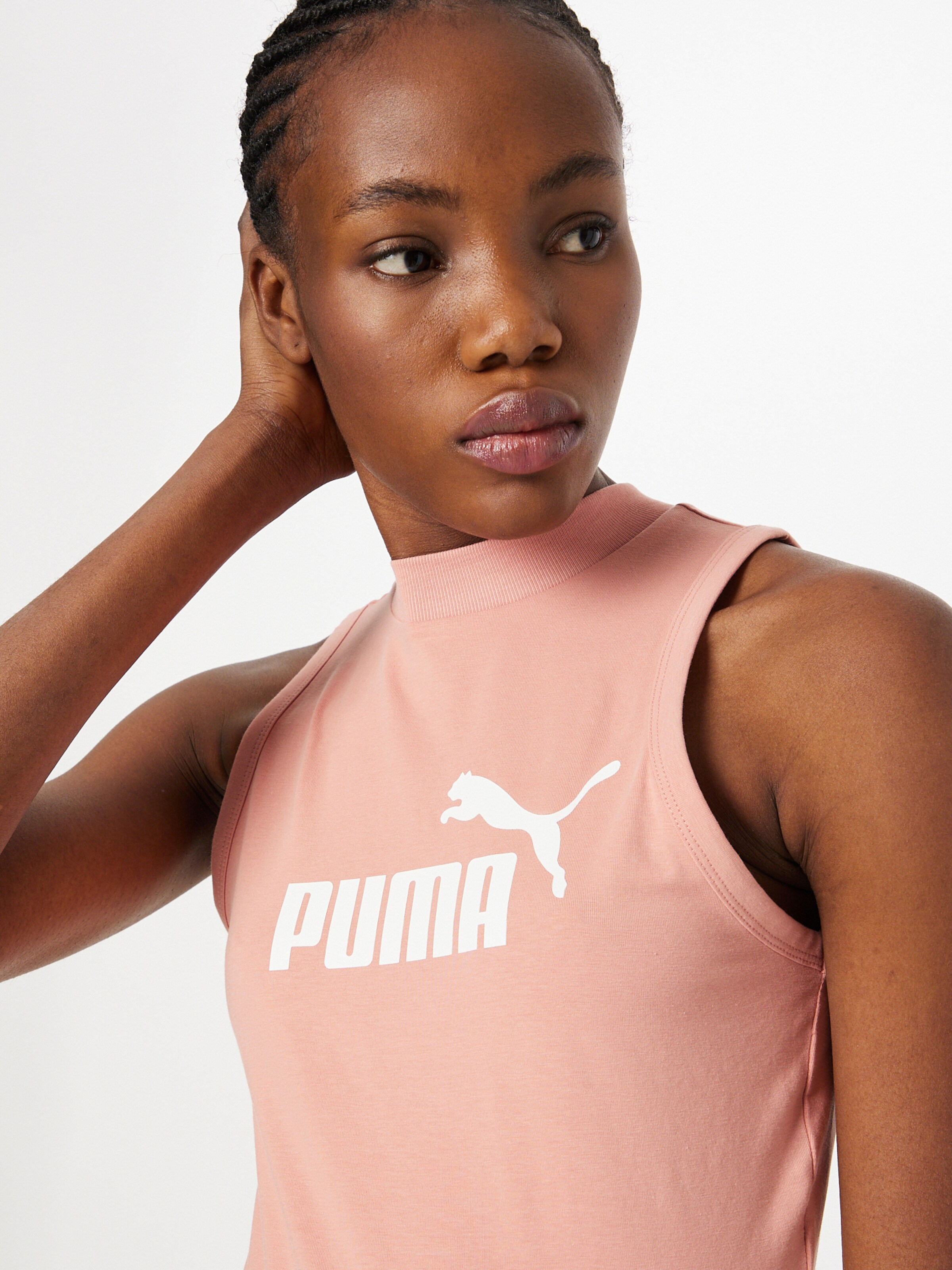 Frauen Sportbekleidung PUMA Sporttop in Rosa - PT34588