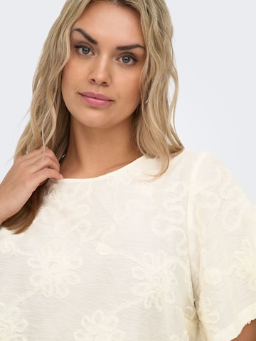 ONLY Carmakoma Blouse 'Anila' in Beige