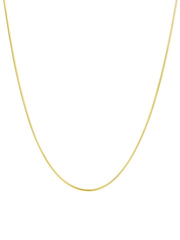Hey Happiness Ketting 'Round Snake' in Goud