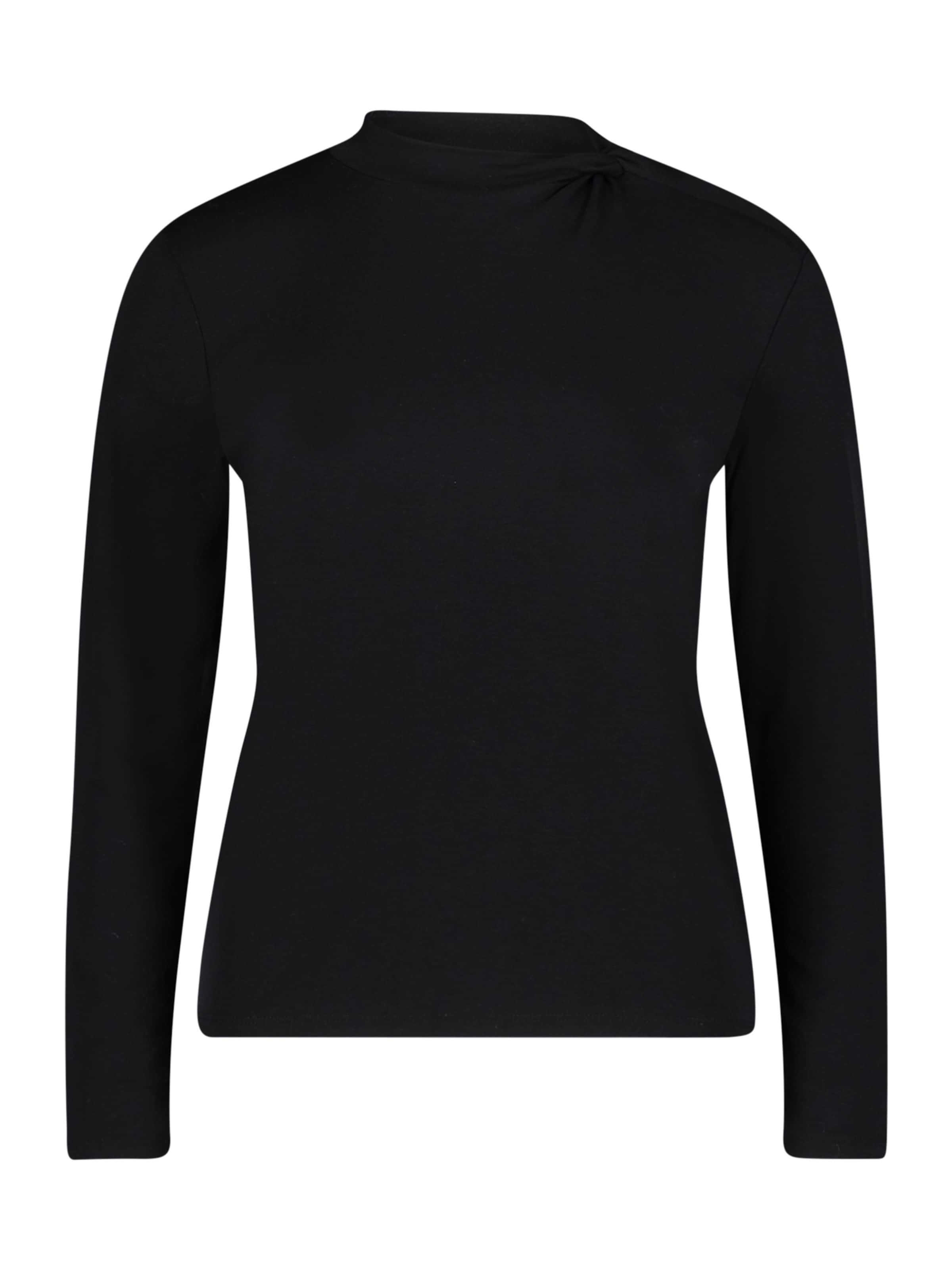 Cartoon Shirt in Zwart: voorkant