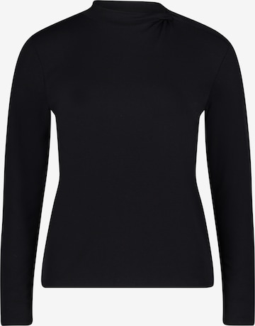 Cartoon Shirt in Zwart: voorkant