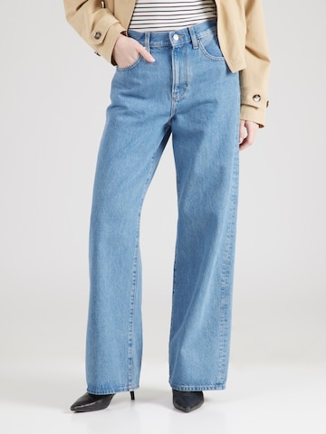 Calvin Klein Jeans Wide Leg Jeans i blå: forside
