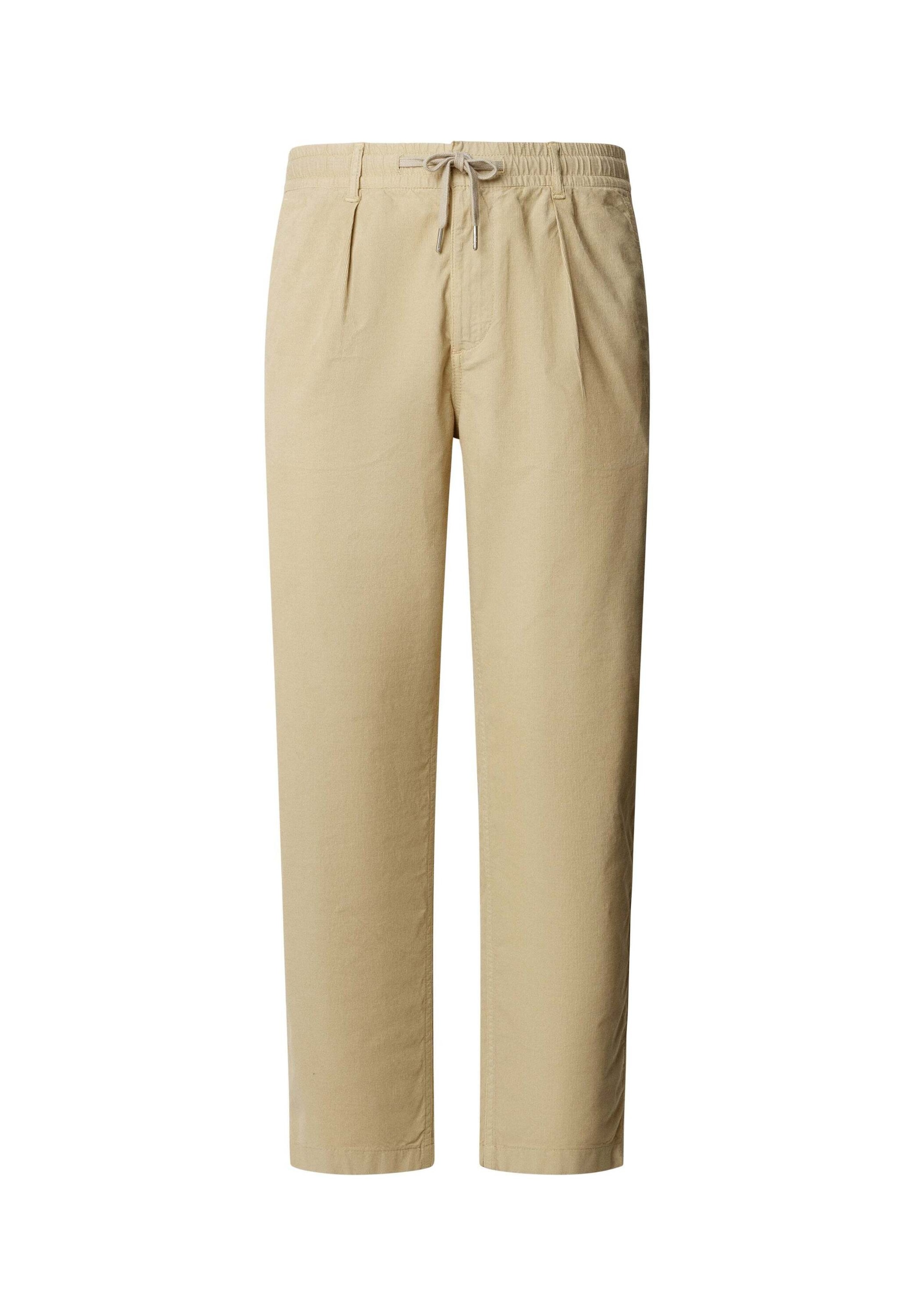 Pantalon chino Pepe Jeans en beige : devant