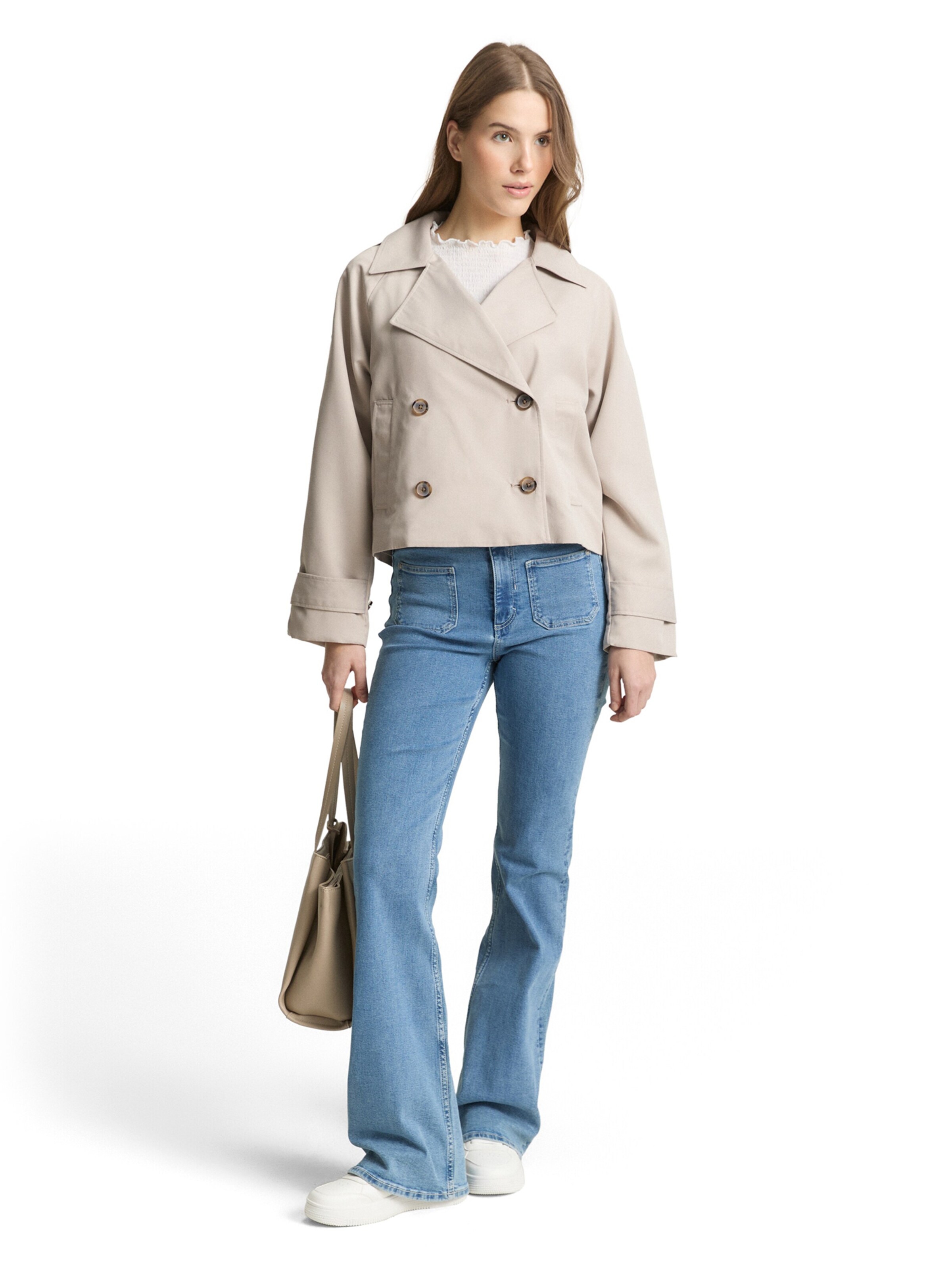 TOM TAILOR DENIM Átmeneti kabátok - szürke