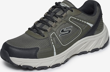 SKECHERS Poolsaabas 'Hillcrest 2.0 - Sabbaday Falls', värv roheline: eest vaates