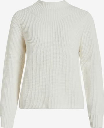 VILA Sweater in White: front