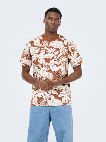 ruda Only & Sons Marškinėliai 'ONSPERRY': priekis