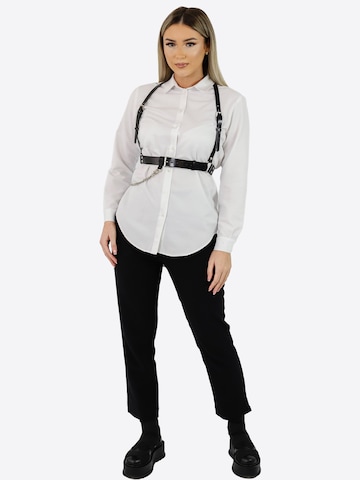 Haute Cuir Riem 'Chain Harness' in Zwart