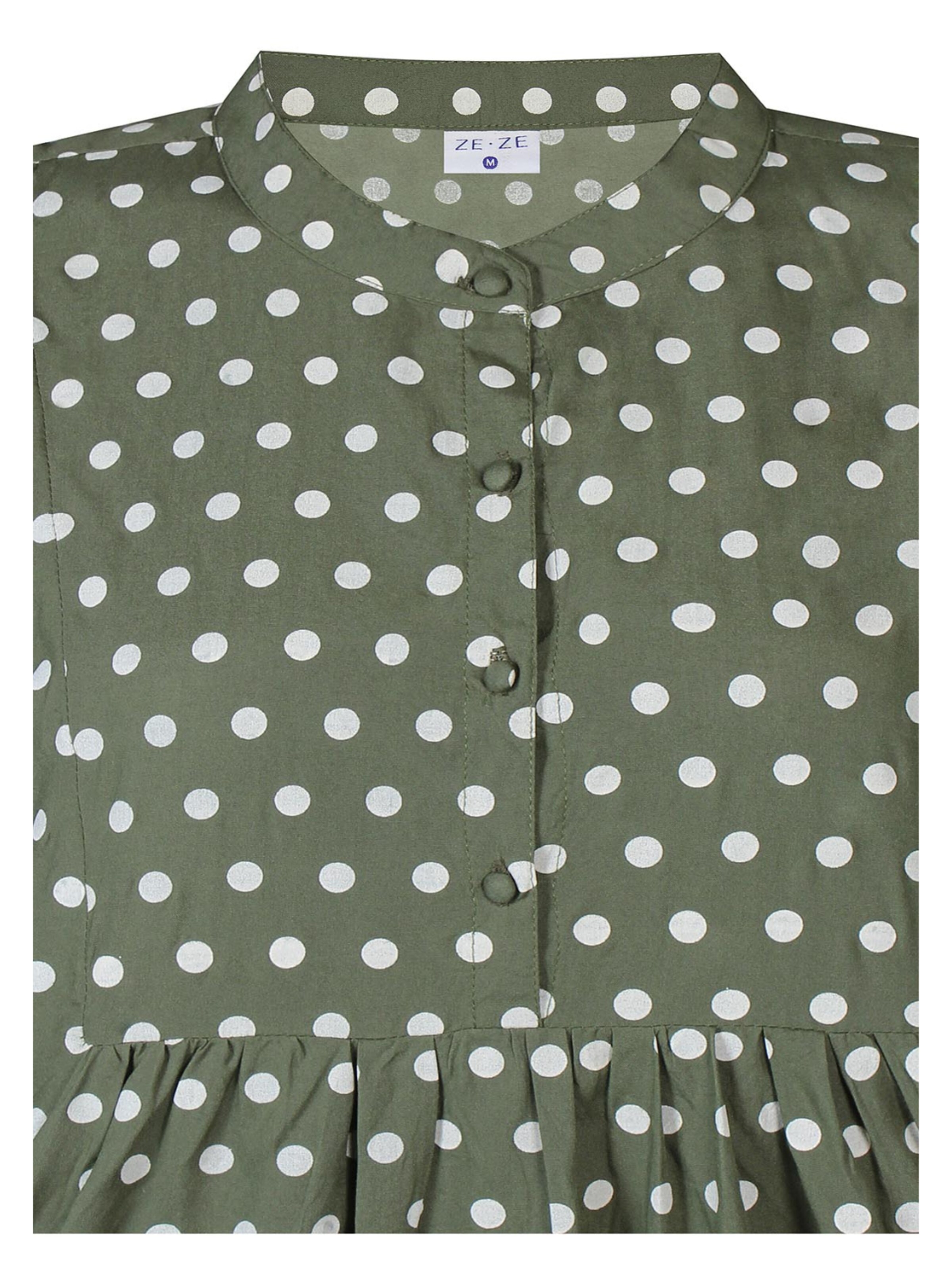 ze-ze Blouse 'Dottie 638' in Groen