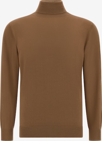 Boggi Milano Свитер в Коричневый: спереди