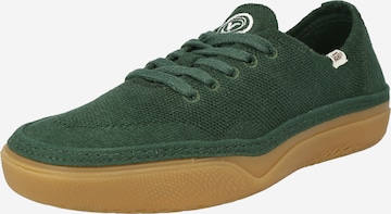 Baskets basses 'Circle Vee' VANS en vert : devant