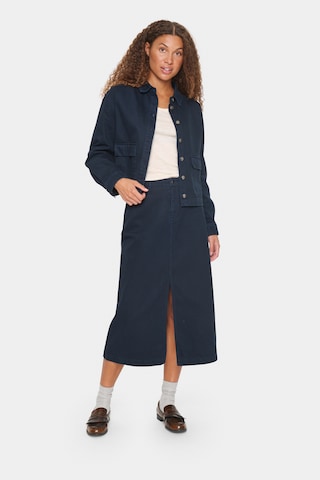 SAINT TROPEZ Nederdel 'Ilu' i blå