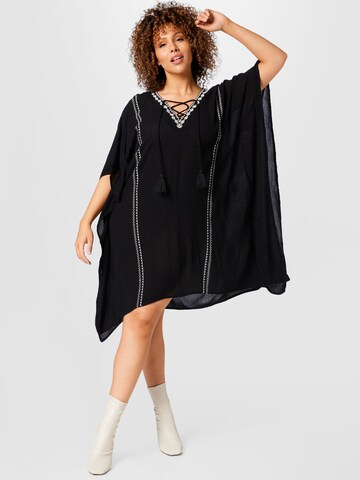 EVOKED Tunic 'MICHELLE' in Black: front