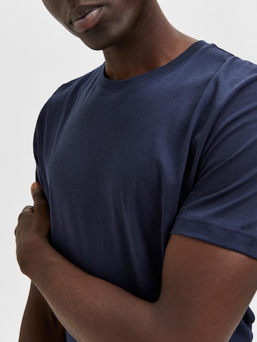 SELECTED HOMME Тениска 'AXEL' в синьо
