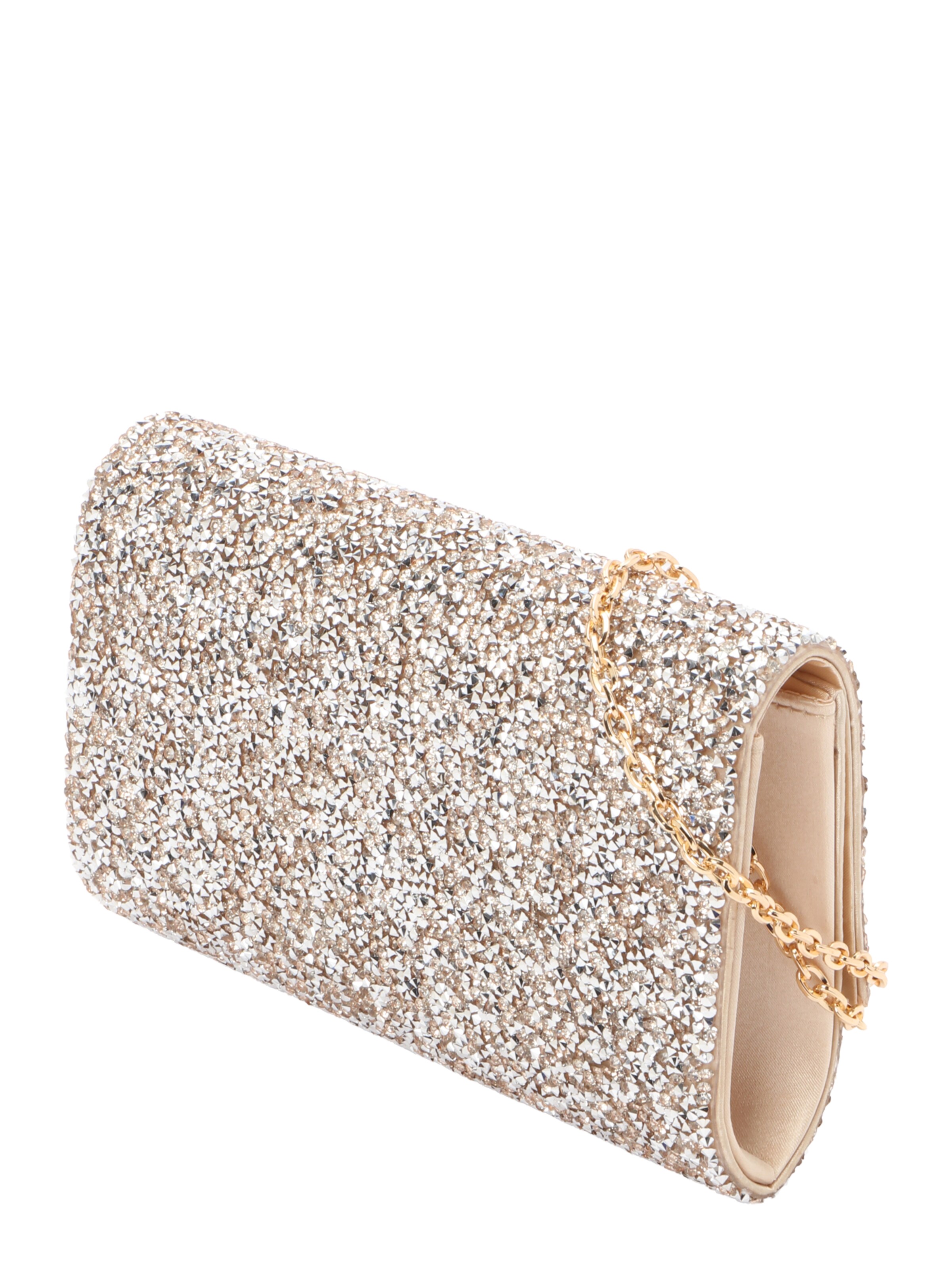 mascara - Bolso de noche en oro