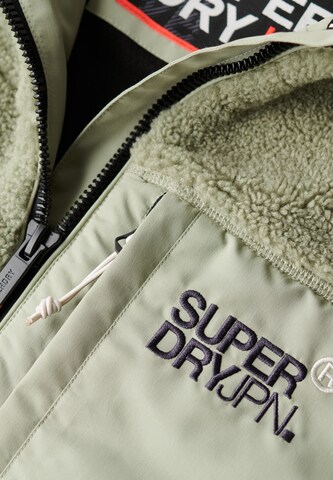 Veste en polaire 'Entspannte' Superdry en vert