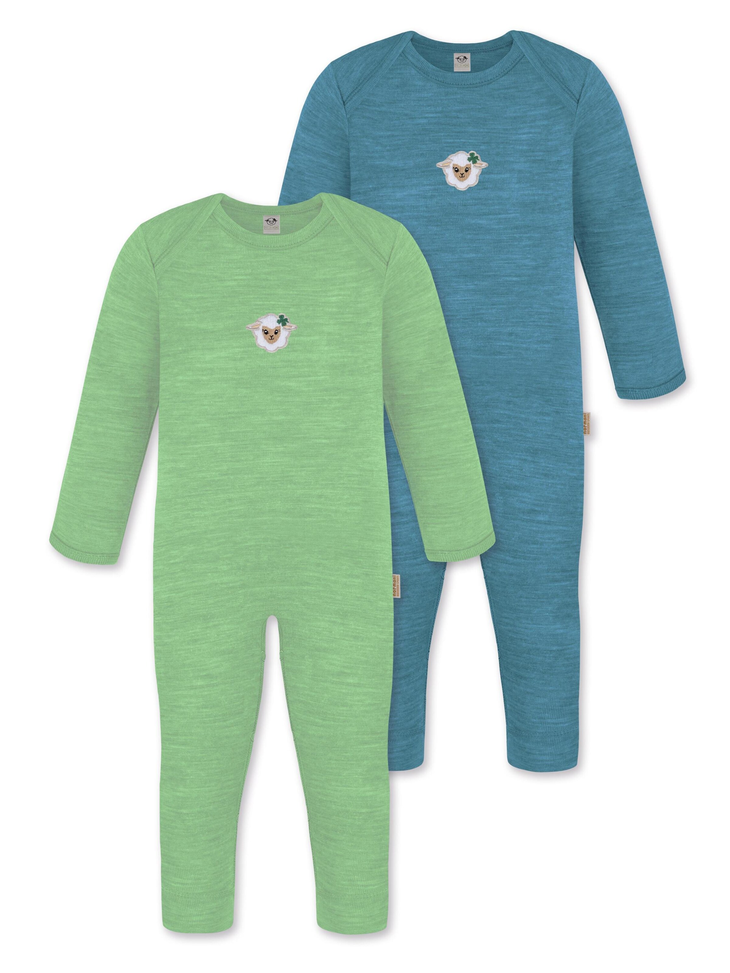 normani Rompertje/body 'Waverly' in Groen: voorkant