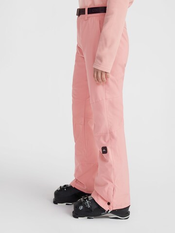 Coupe slim Pantalon outdoor O'NEILL en rose