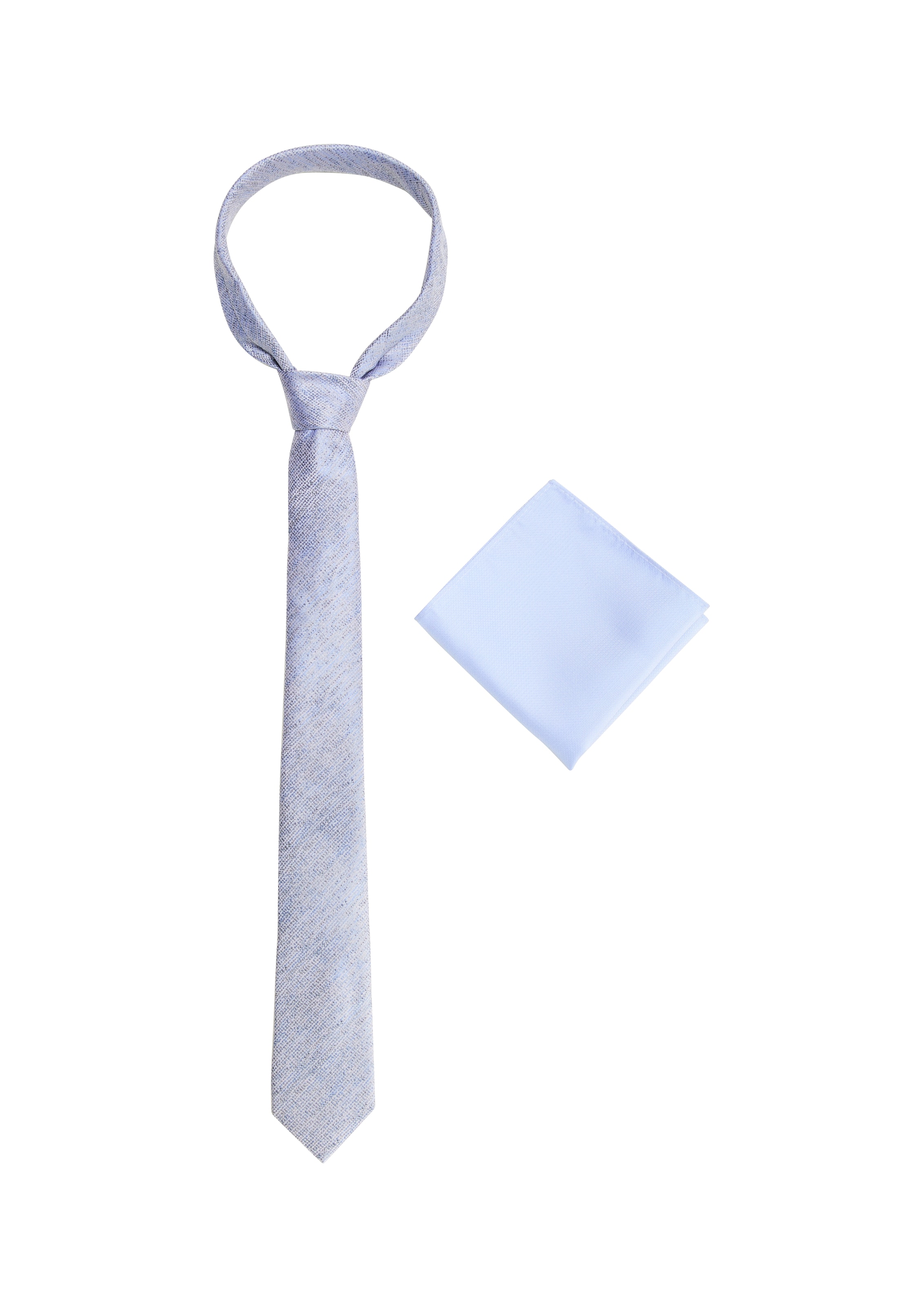 s.Oliver BLACK LABEL Stropdas in Blauw: voorkant