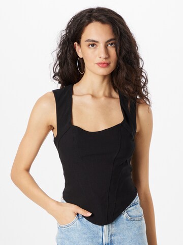 River Island - Top em preto: frente