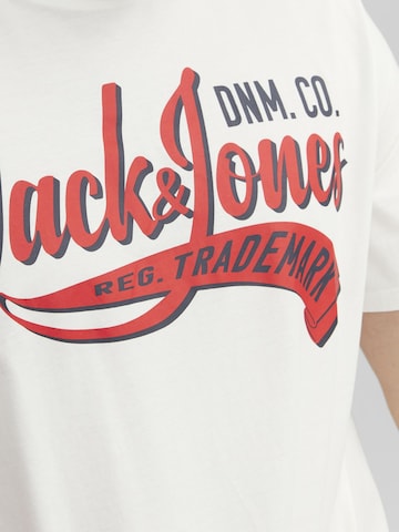 Jack & Jones Plus - Camiseta en blanco