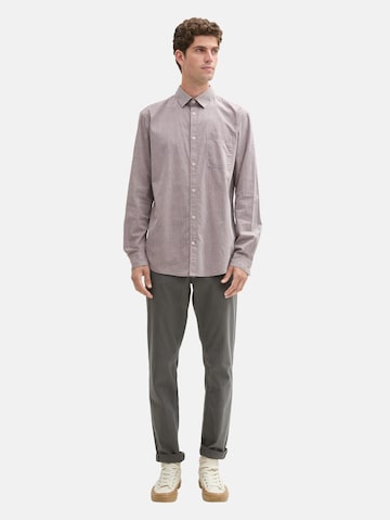 TOM TAILOR Regular fit Overhemd in Lila