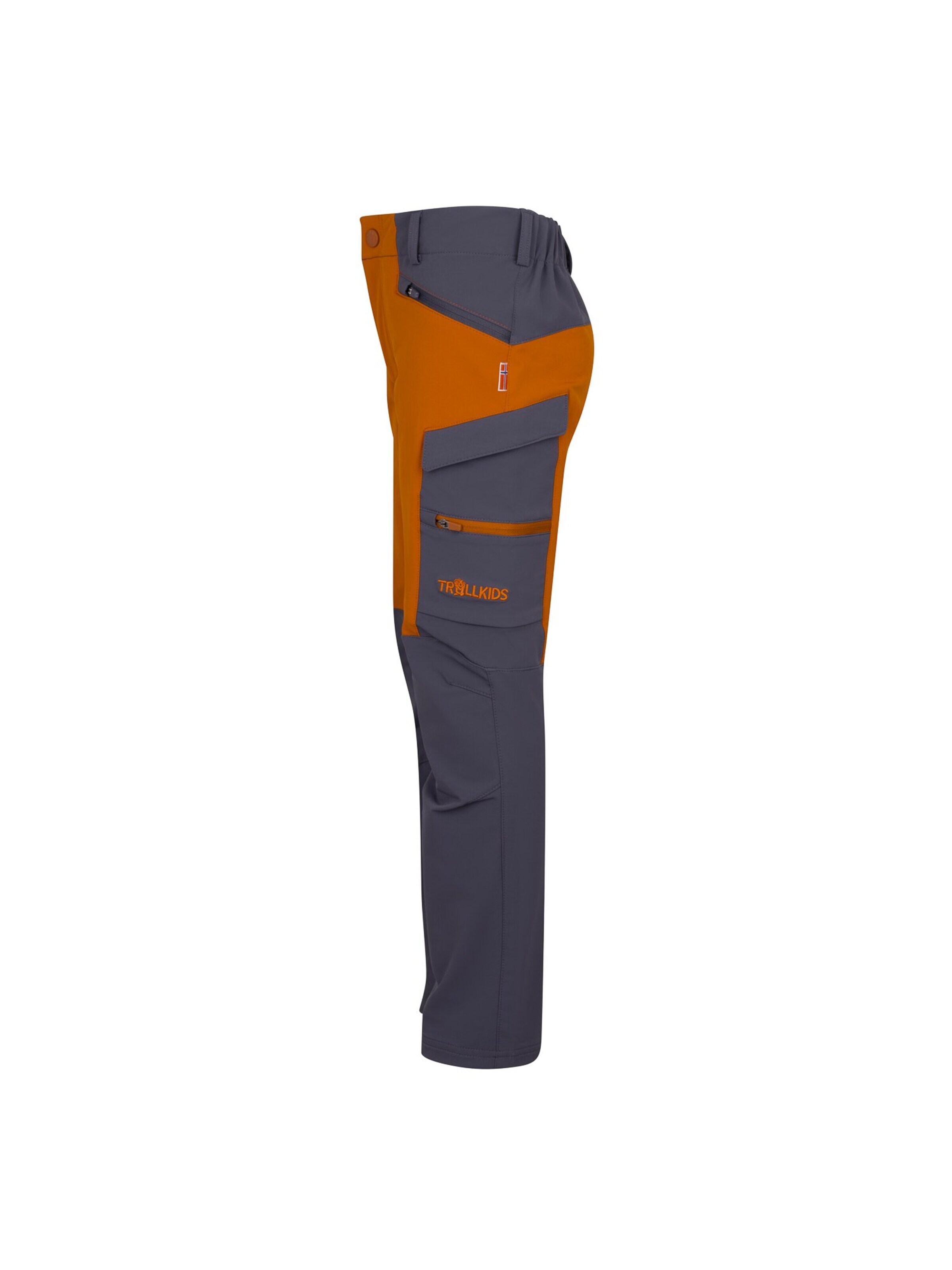 TROLLKIDS Regular Workout Pants in Orange