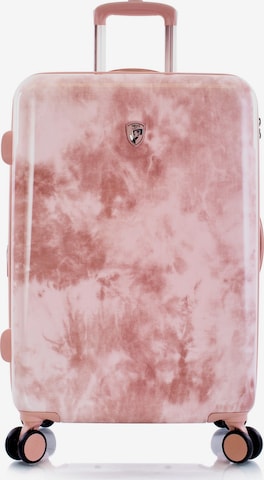 Heys Cart 'Black Camo' in Pink: front