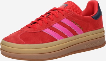 ADIDAS ORIGINALS Низкие кроссовки 'Gazelle Bold ' в Красный: спереди