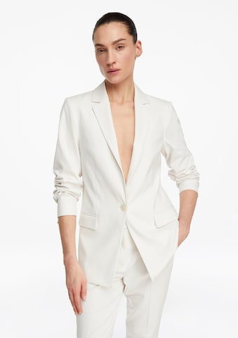 COMMA Indoor-Blazer in Weiß: Vorderseite