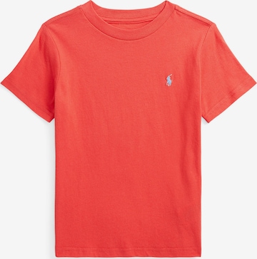 Tricou de la Polo Ralph Lauren pe roșu: față