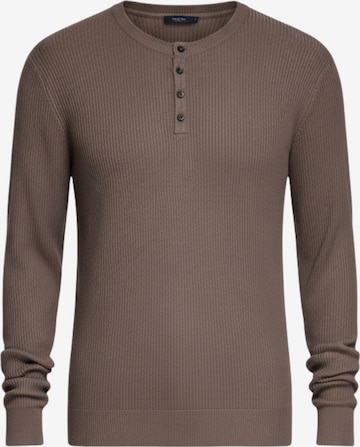 Ombre Sweatshirt 'OM-SWSW-0182' in Brown: front