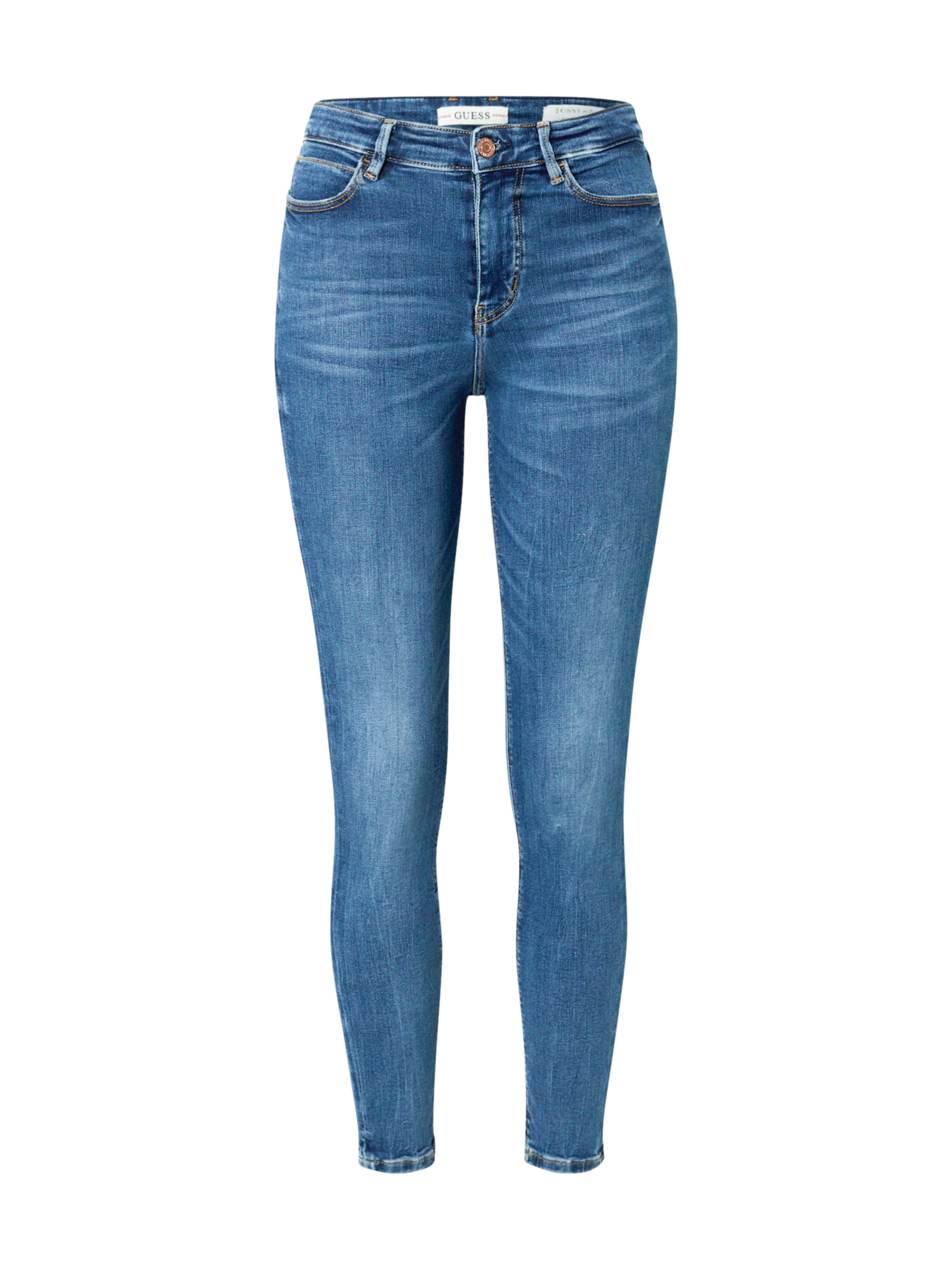 GUESS Skinny Jeans '1981' in Blue: front